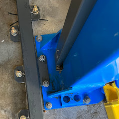 2 post Hoist Base extension and support