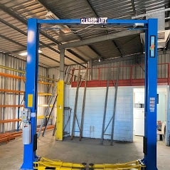 Classic Lift 4000 2post hoist clearfloor c 1 1