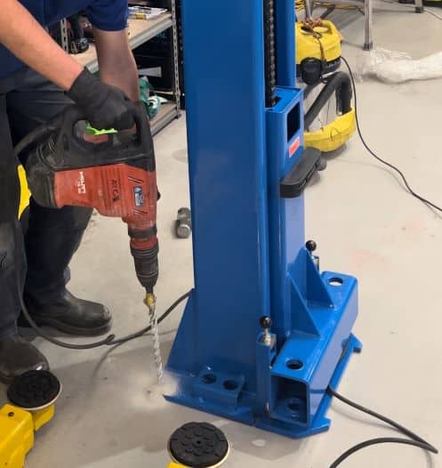 The Importance Of Concrete Thickness And Strength In The Installation Of Vehicle Hoists